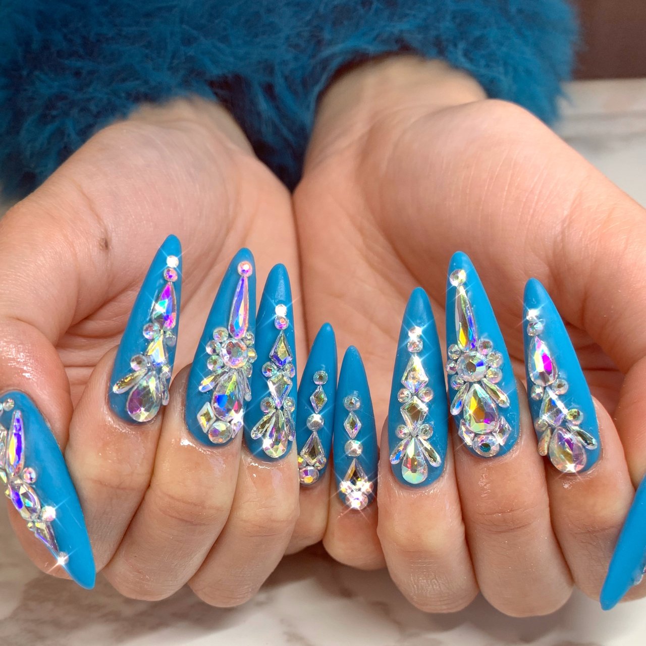 オールシーズン/海/リゾート/パーティー/ハンド - Eriのネイルデザイン