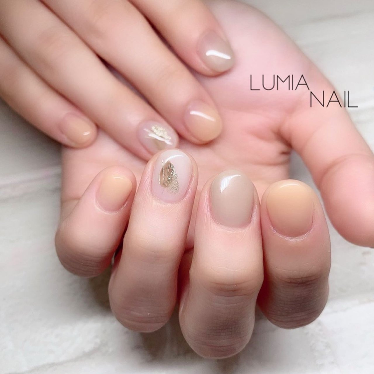 春 ハンド シンプル ワンカラー ショート Lumia Nailのネイルデザイン No ネイルブック