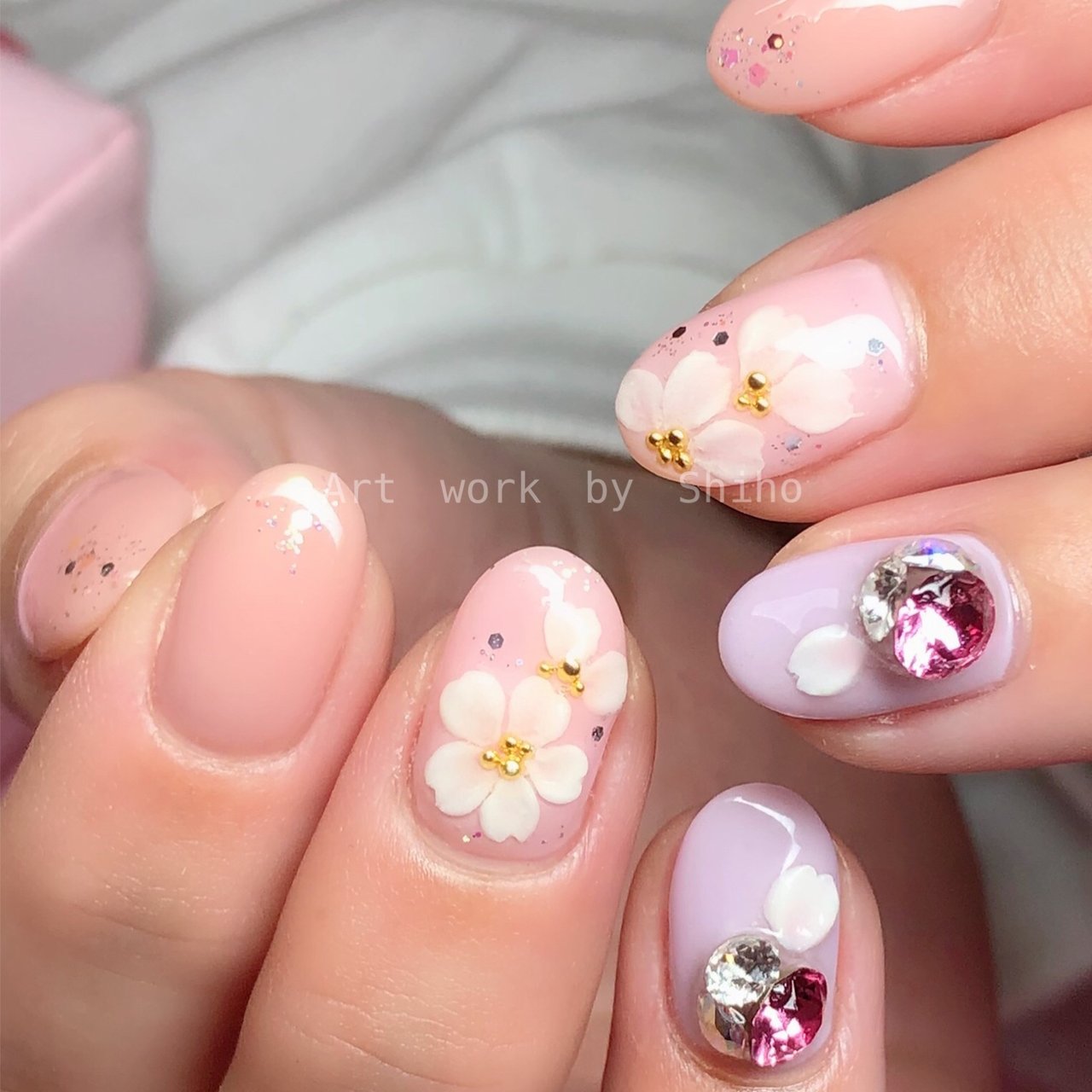 春 水野志保のネイルデザイン No ネイルブック