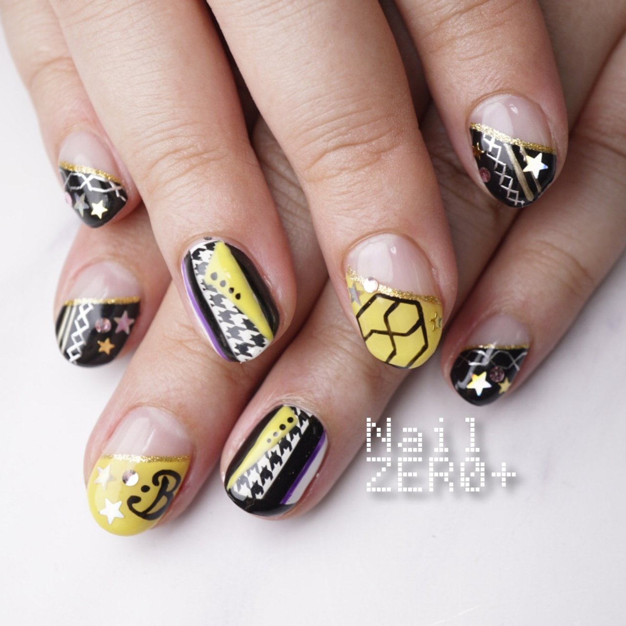 mfsix nail＊お値下げ不可ネイルパーツセット 多色 さまざまな形 mfsix