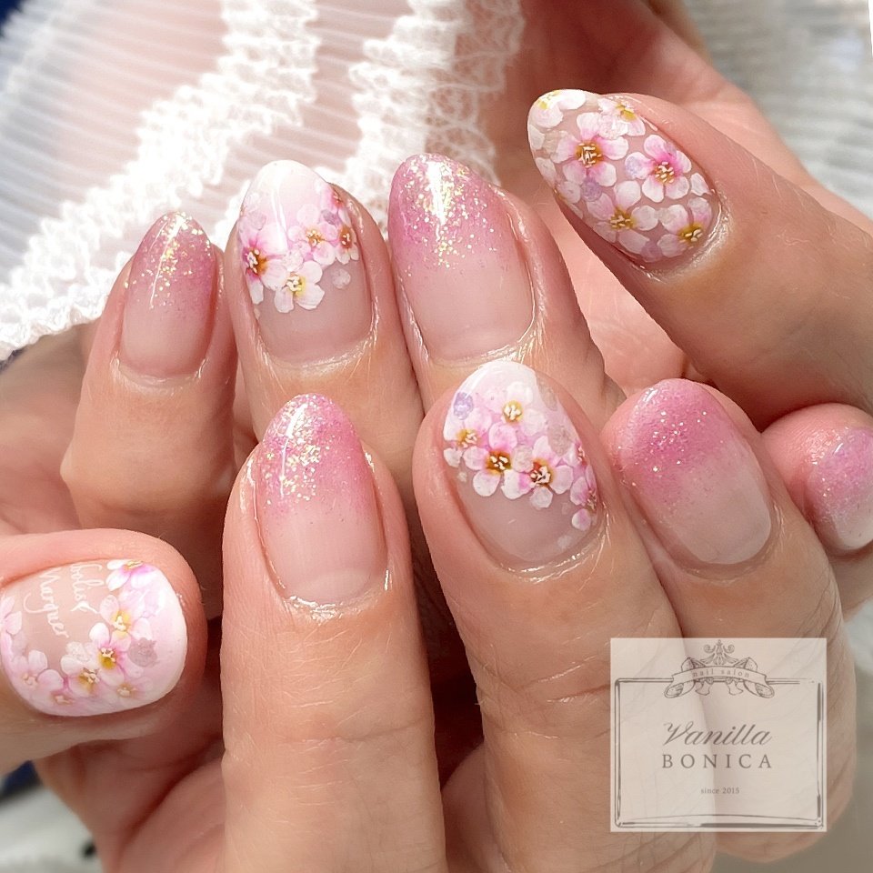 春 入学式 デート 女子会 ハンド Nail Salon Vanilla Bonica バニラボニカ のネイルデザイン No ネイルブック