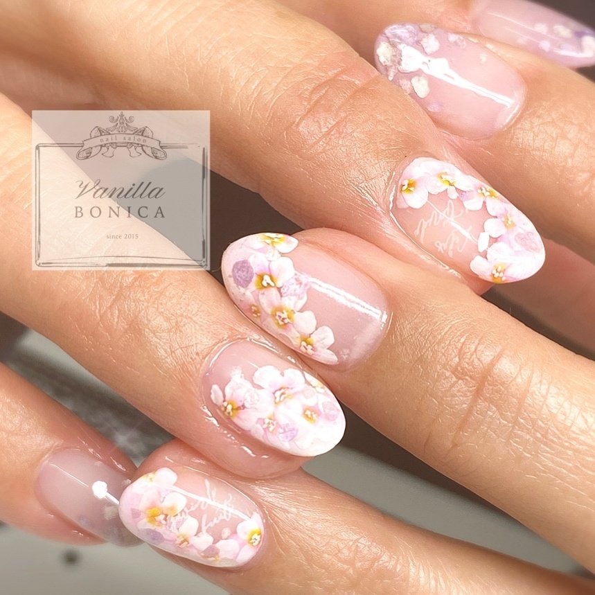 春 入学式 パーティー デート ハンド Nail Salon Vanilla Bonica バニラボニカ のネイルデザイン No ネイルブック