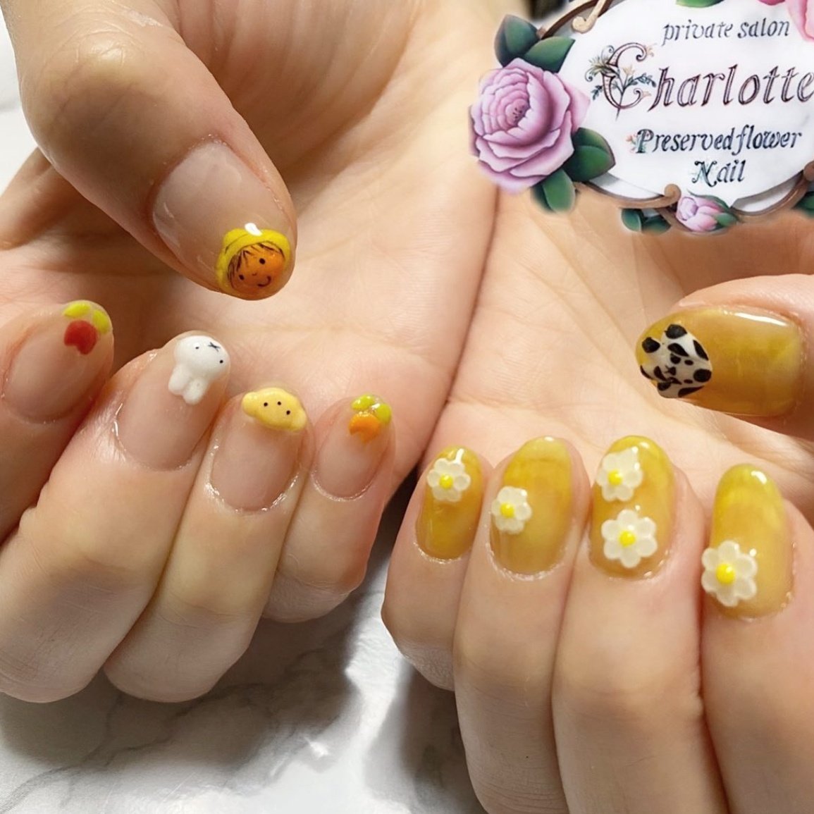 春 夏 オールシーズン 旅行 ハンド Privatesalon Charlotteのネイルデザイン No ネイルブック