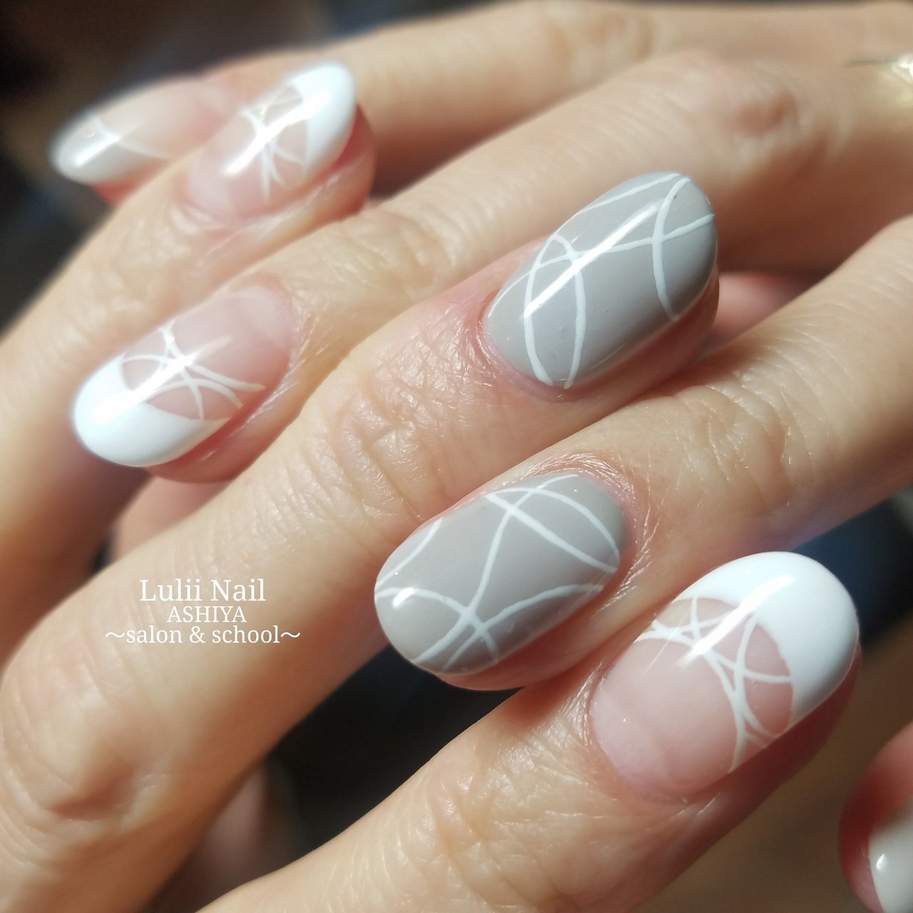 春 オールシーズン オフィス ハンド シンプル Luliinailのネイルデザイン No ネイルブック