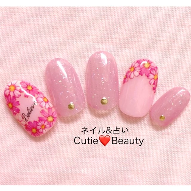 春はシンプルネイルで引き算しましょ
