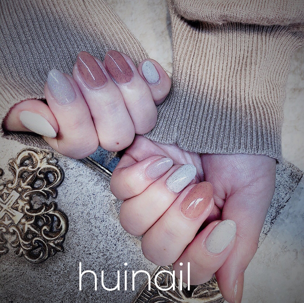 春 夏 オールシーズン ハンド シンプル Hui Nai Lのネイルデザイン No ネイルブック