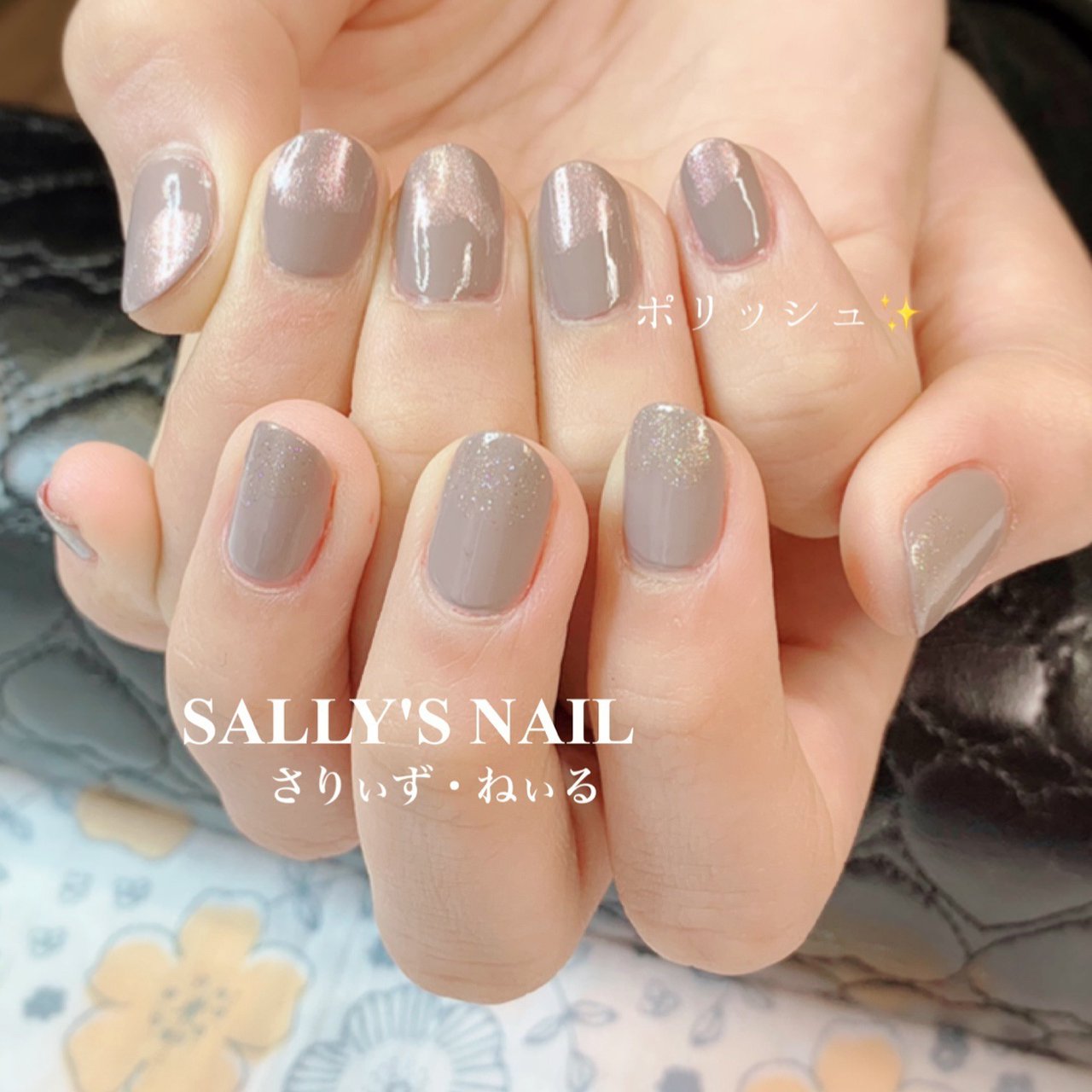 オールシーズン 女子会 ハンド シンプル ショート 岡崎市ネイルサロンsally S Nail さりぃず ねぃる リサのネイルデザイン No ネイルブック