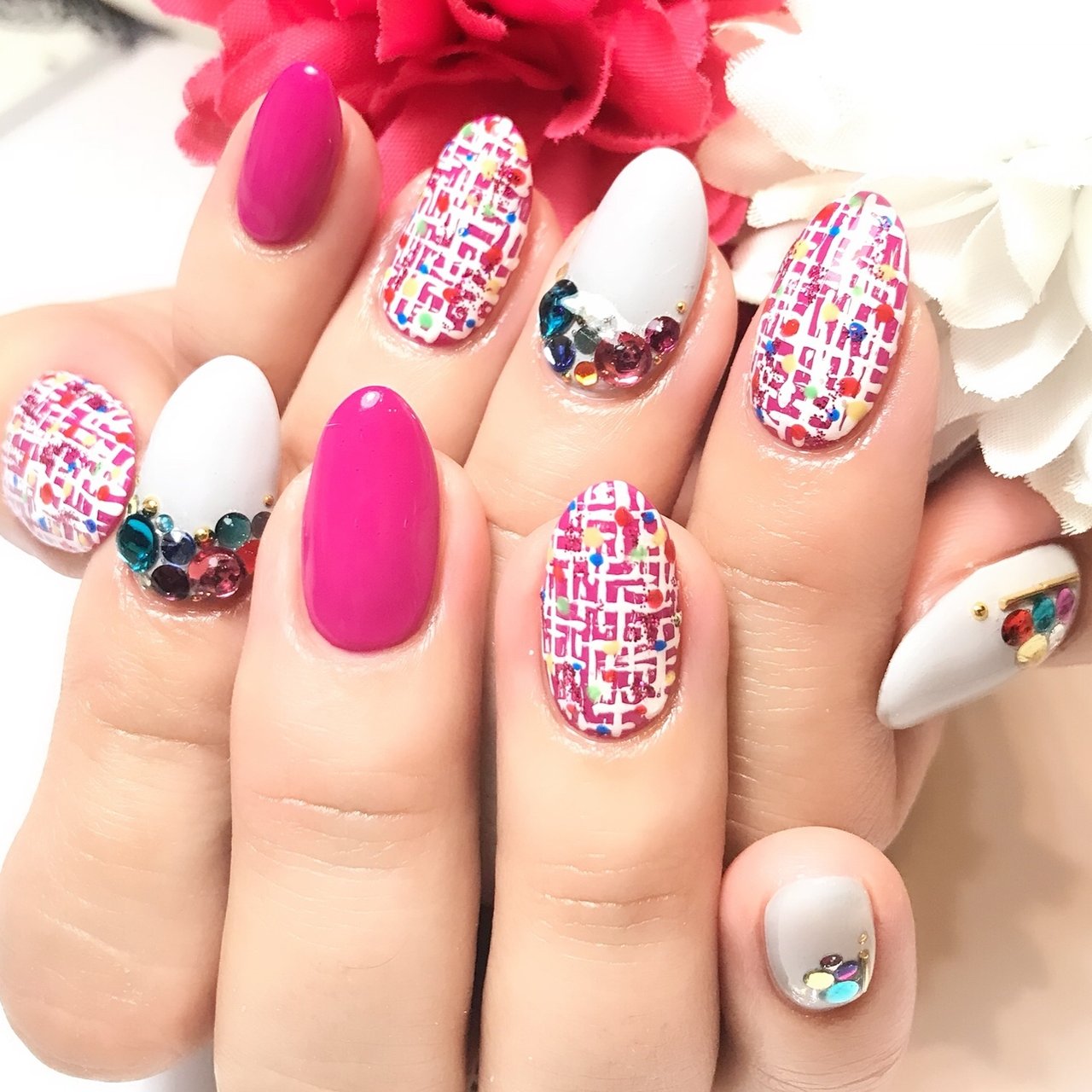 春 冬 パーティー デート ハンド Yuukaのネイルデザイン No ネイルブック