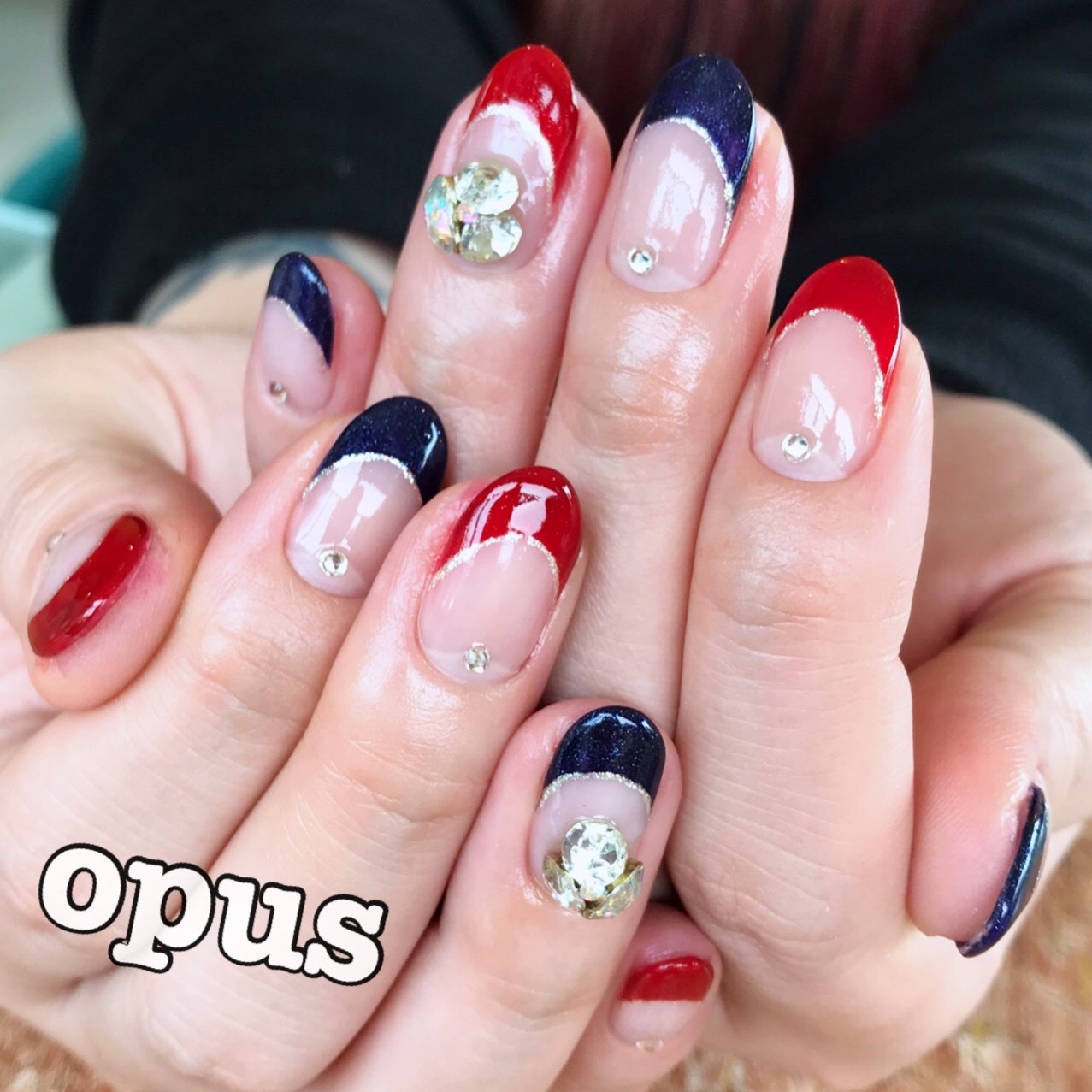 オールシーズン 成人式 パーティー ハンド シンプル Opusのネイルデザイン No ネイルブック