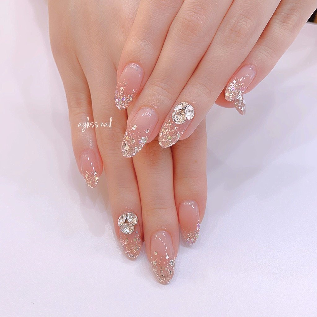 春 夏 秋 冬 ハンド Agloss Nailのネイルデザイン No 5209183 ネイルブック