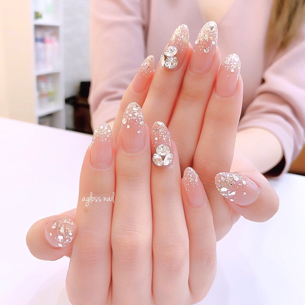 春 夏 秋 冬 ハンド Agloss Nailのネイルデザイン No 591 ネイルブック