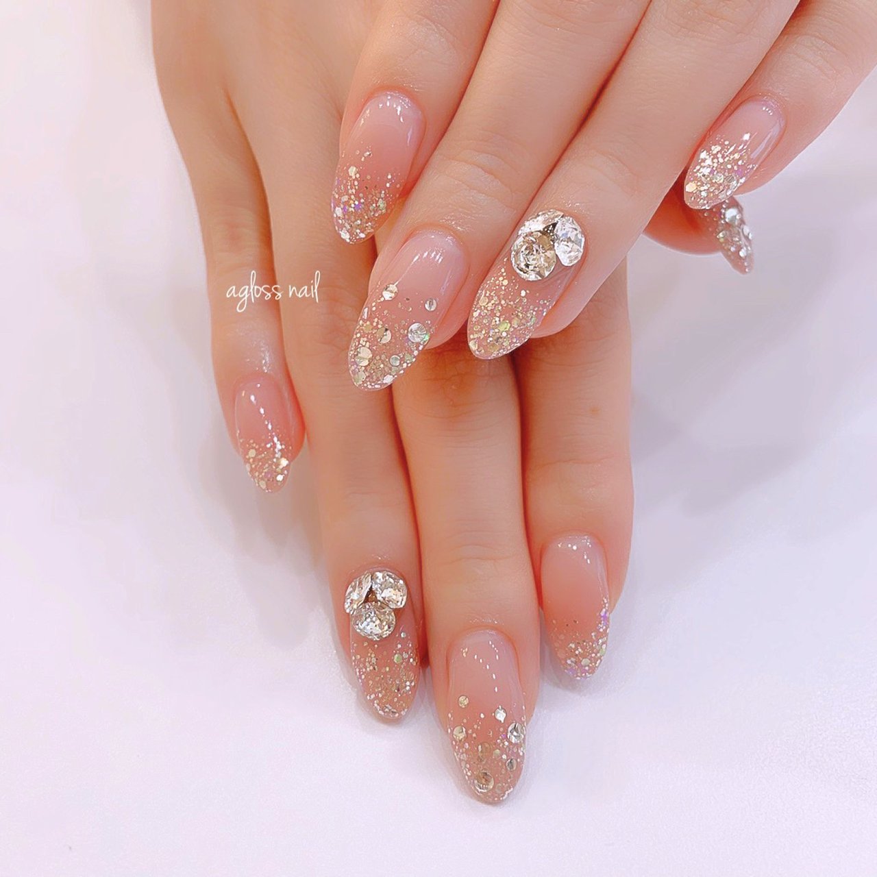 春 夏 秋 冬 ハンド Agloss Nailのネイルデザイン No 591 ネイルブック