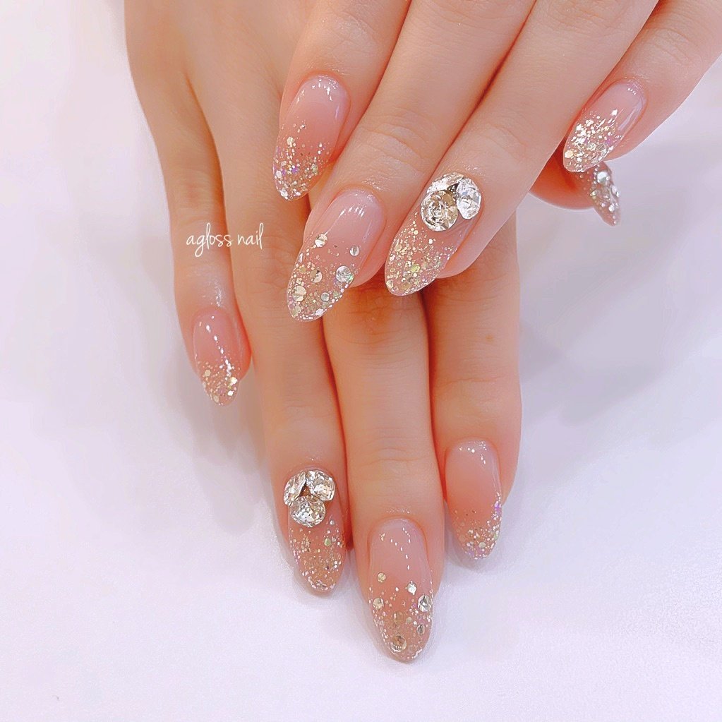 春 夏 秋 冬 ハンド Agloss Nailのネイルデザイン No 591 ネイルブック