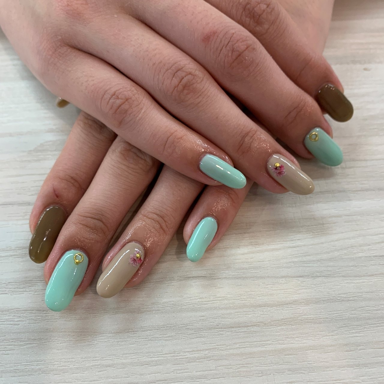 春 夏 オールシーズン リゾート ハンド Fast Nail ファストネイル のネイルデザイン No ネイルブック