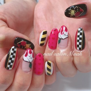 人気順 不思議の国のアリスのネイルデザイン ネイルブック