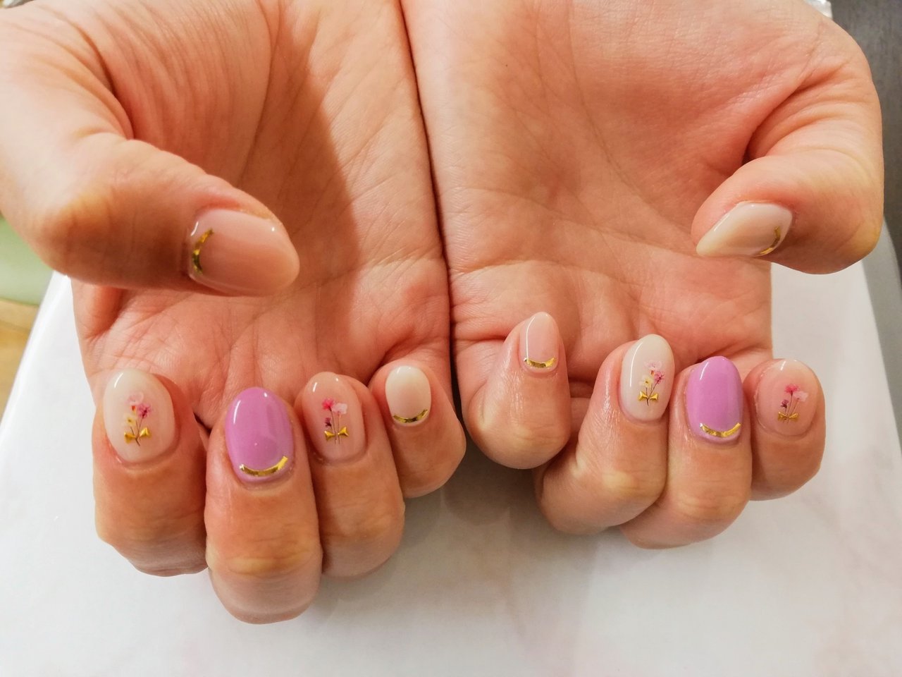 春 旅行 オフィス デート ハンド Fast Nail ファストネイル のネイルデザイン No ネイルブック