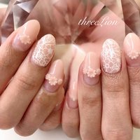 21年 新着順 春 レース エレガントのネイルデザイン ネイルブック