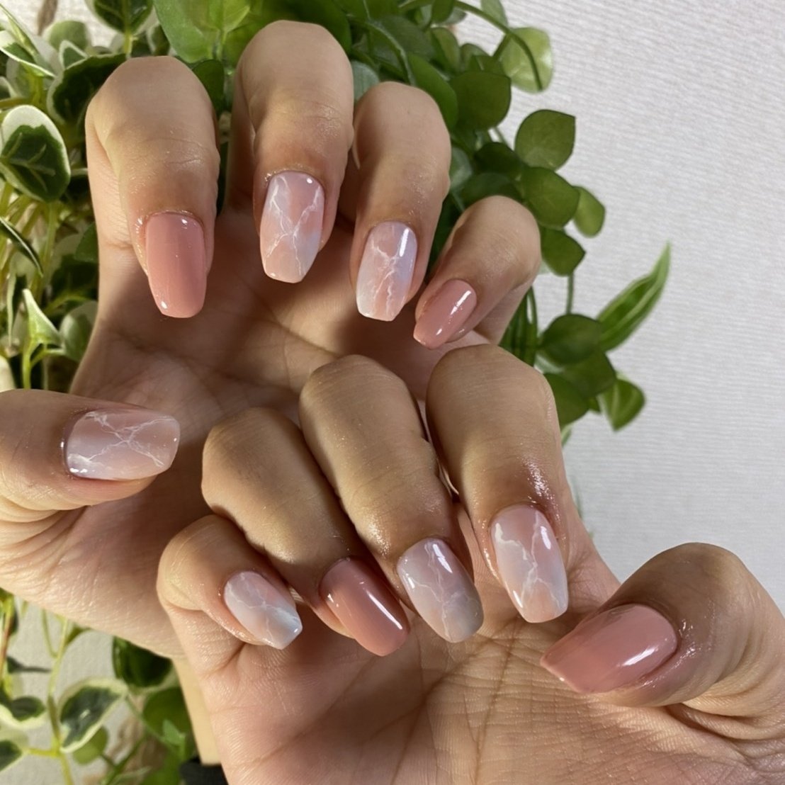 春 オールシーズン オフィス 女子会 ハンド 8nail ゆっころのネイルデザイン No ネイルブック