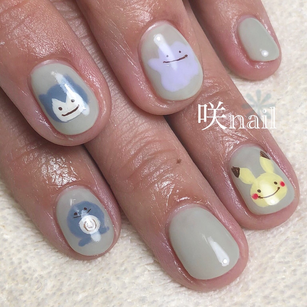 オールシーズン オフィス デート 女子会 ハンド 咲nail サキネイル のネイルデザイン No ネイルブック