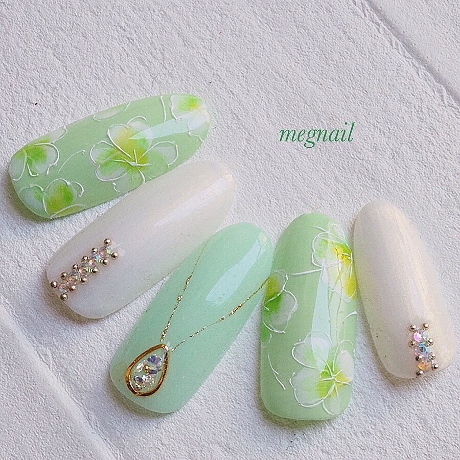 春 旅行 デート 女子会 ハンド Megnailのネイルデザイン No ネイルブック