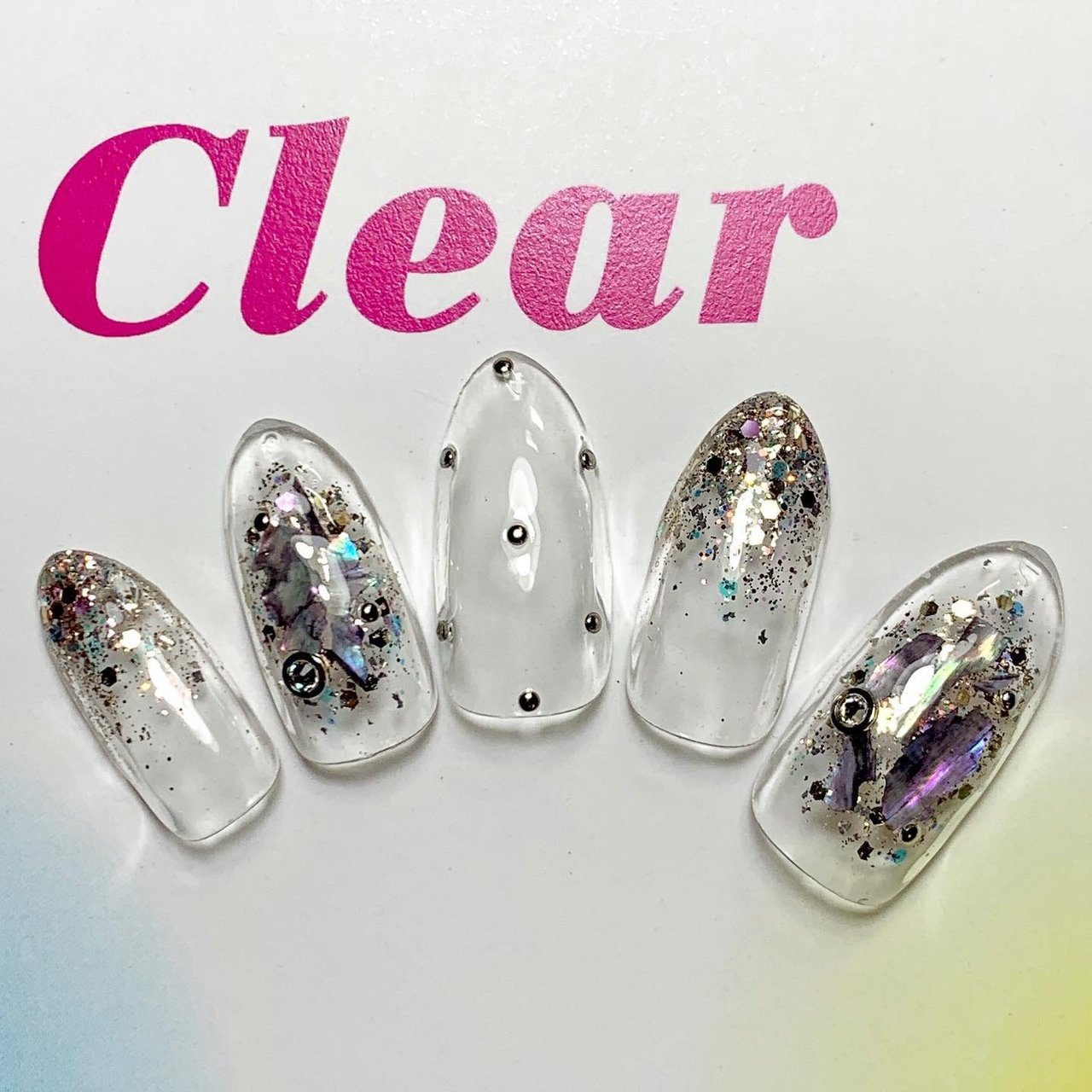 春 夏 オールシーズン オフィス ハンド ネイルサロンclearのネイルデザイン No ネイルブック