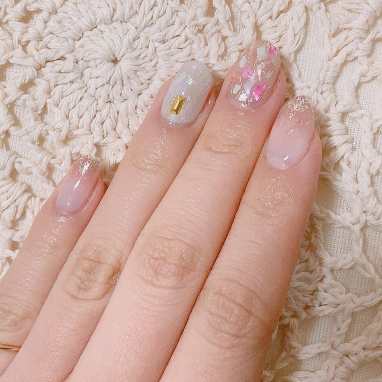 春 夏 デート 女子会 ハンド Rui Nのネイルデザイン No ネイルブック