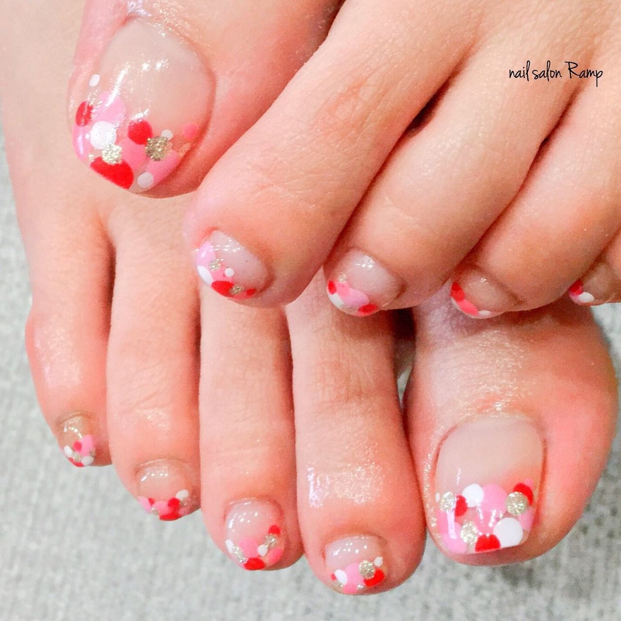 フット ʀᴀᴍᴘのネイルデザイン No ネイルブック