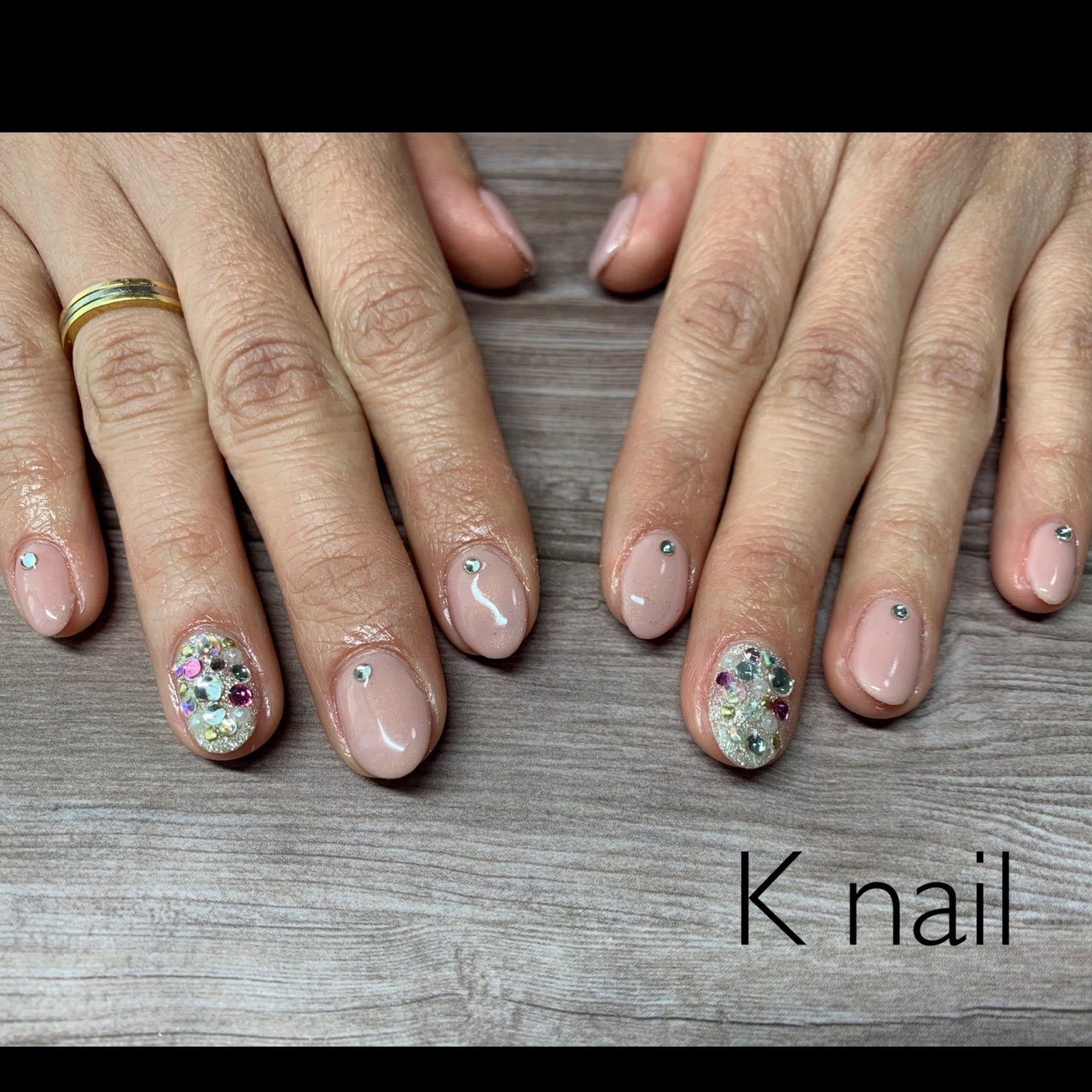 春 オールシーズン 入学式 ハンド シンプル K Nail Kaoriのネイルデザイン No ネイルブック