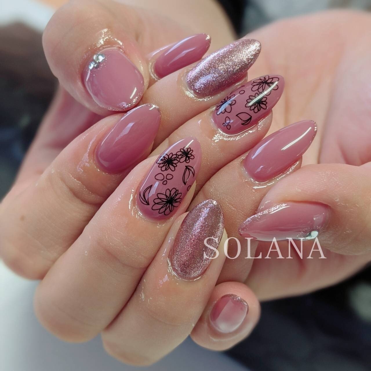 ハンド Nail Salon Solanaのネイルデザイン No ネイルブック