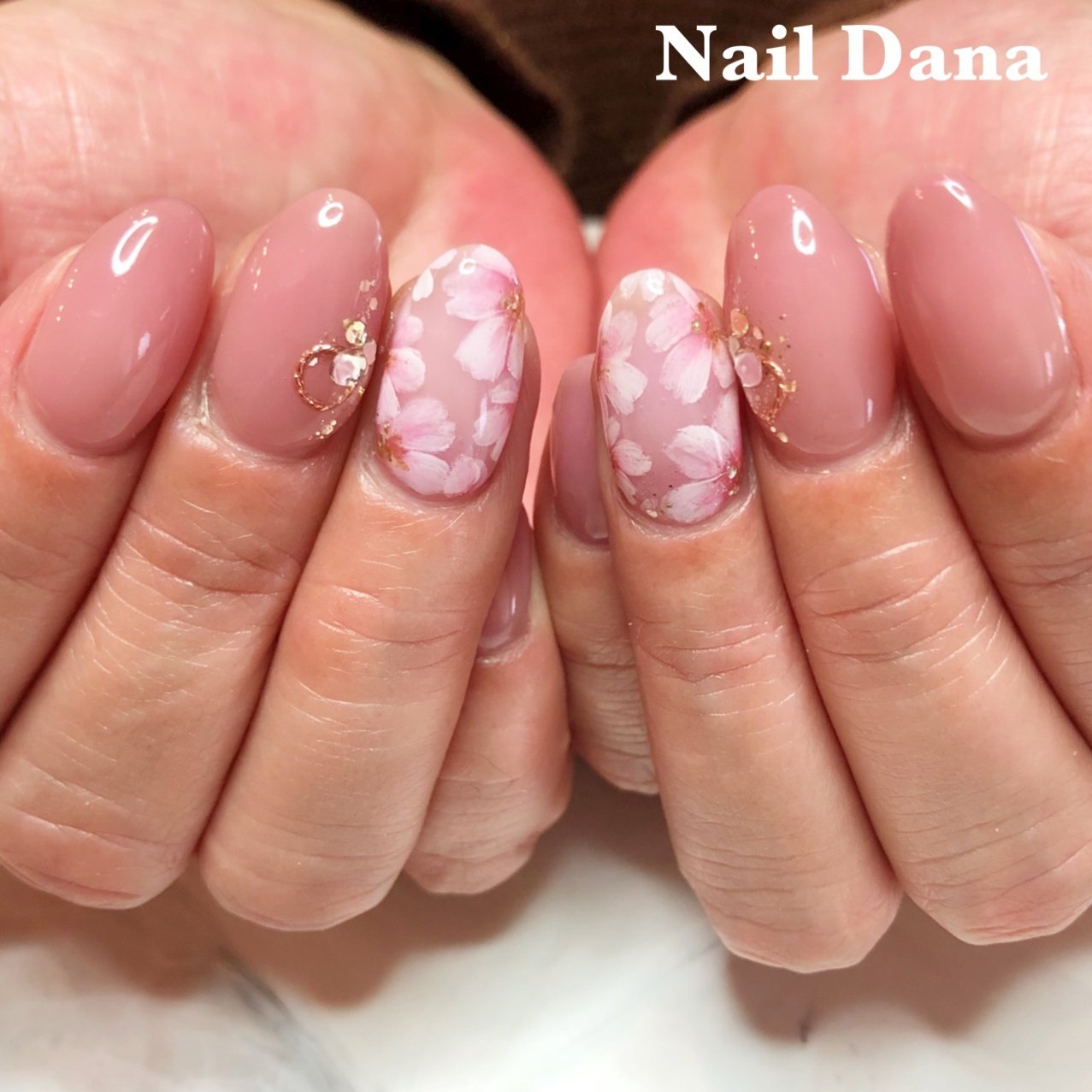 春 卒業式 入学式 ハンド フラワー Nail Danaのネイルデザイン No ネイルブック