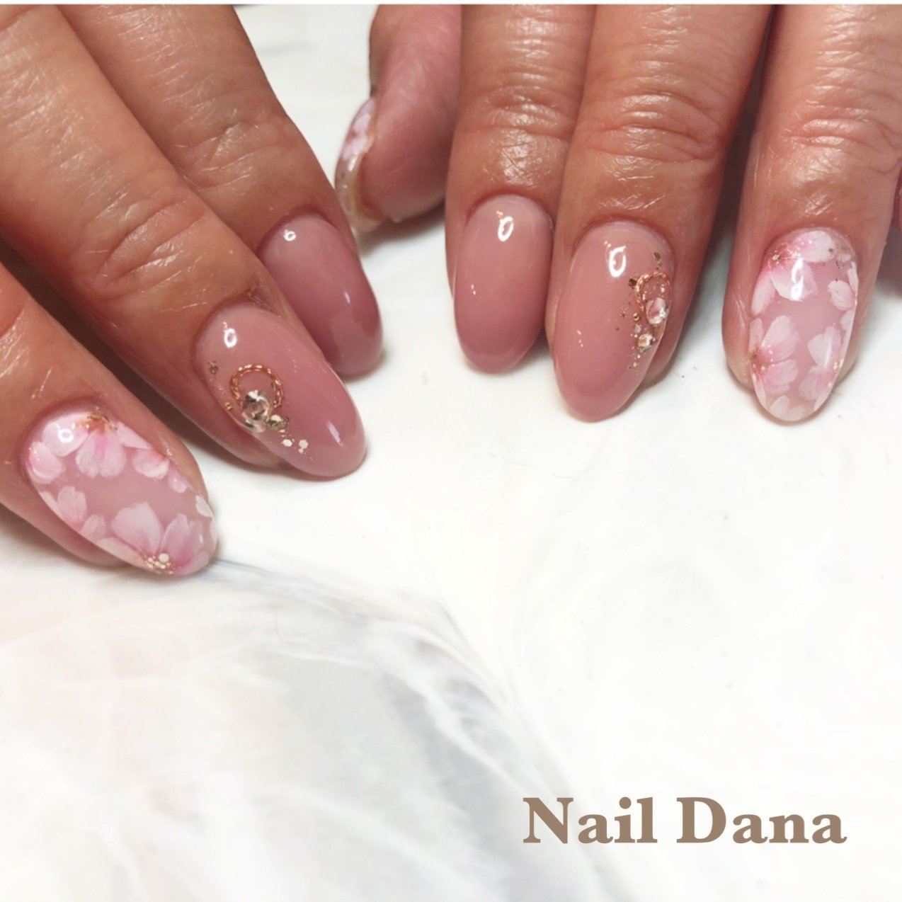 春 卒業式 入学式 ハンド フラワー Nail Danaのネイルデザイン No 5236062 ネイルブック