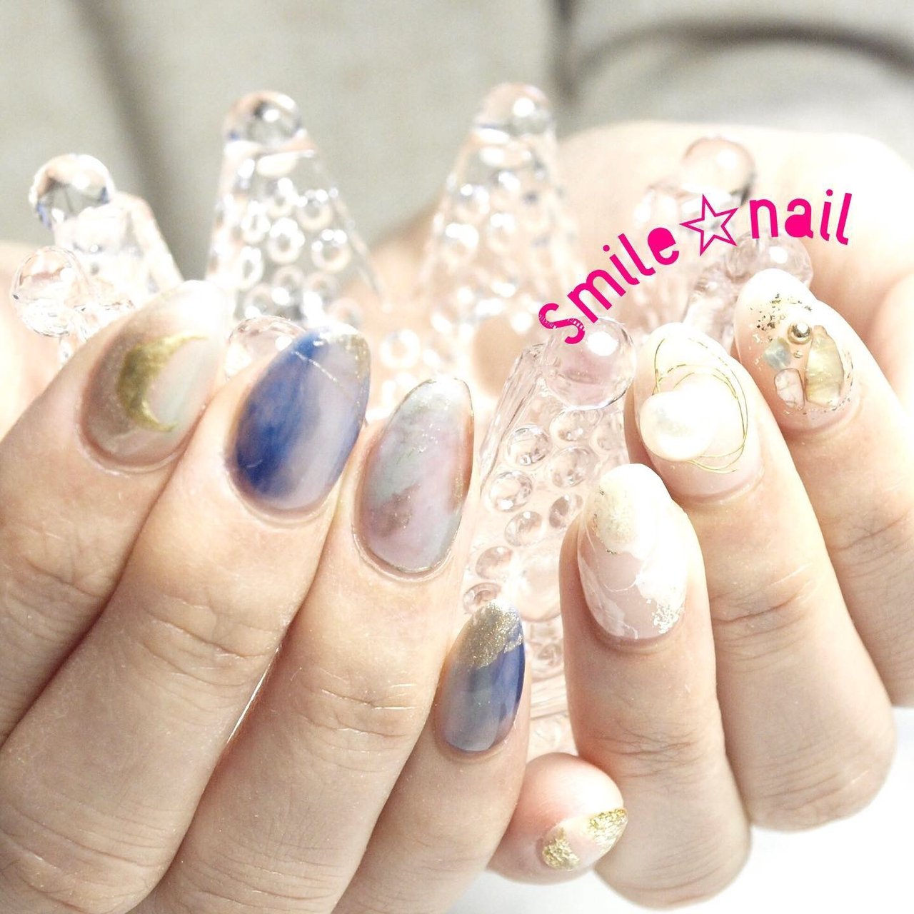 春 デート 女子会 ハンド ラメ Smile Nailのネイルデザイン No ネイルブック