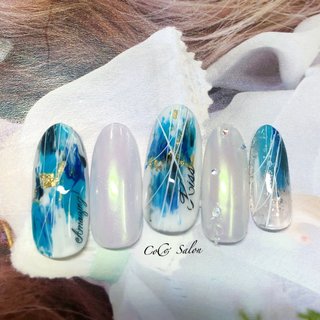 おすすめ順 イニシャル 英字 Kissnewyorkネイルチップデザインコンテストのネイルデザイン ネイルブック