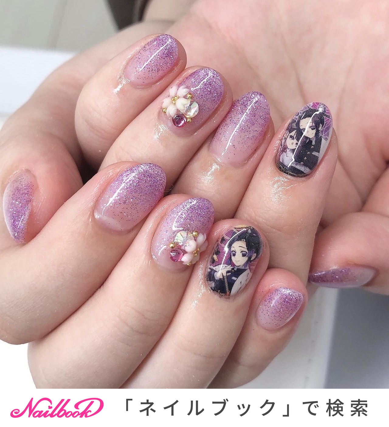 春/オールシーズン/ハンド/グラデーション/ラメ - nail salon jasmine