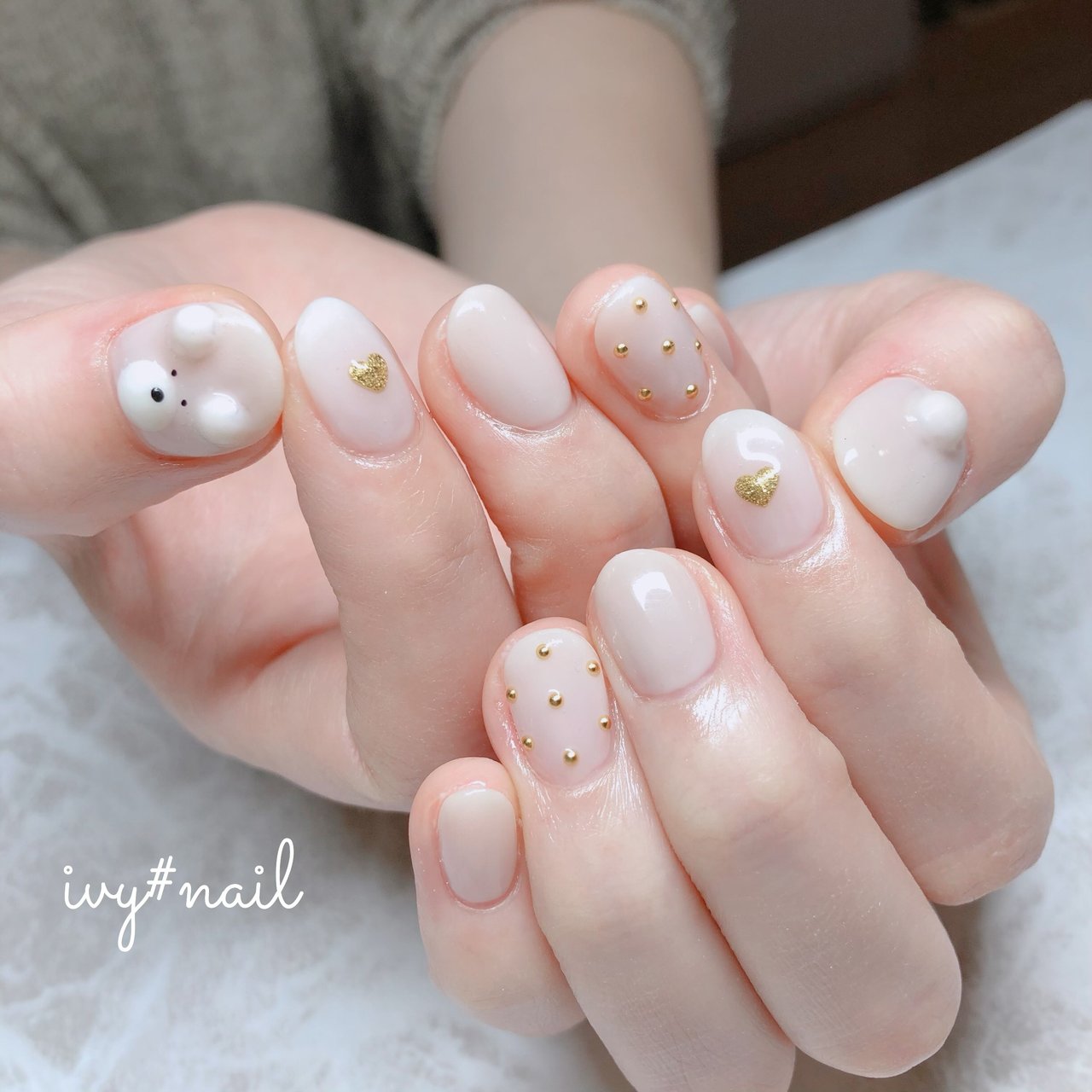 春 夏 オールシーズン ハンド シンプル Ivy Nailのネイルデザイン No ネイルブック