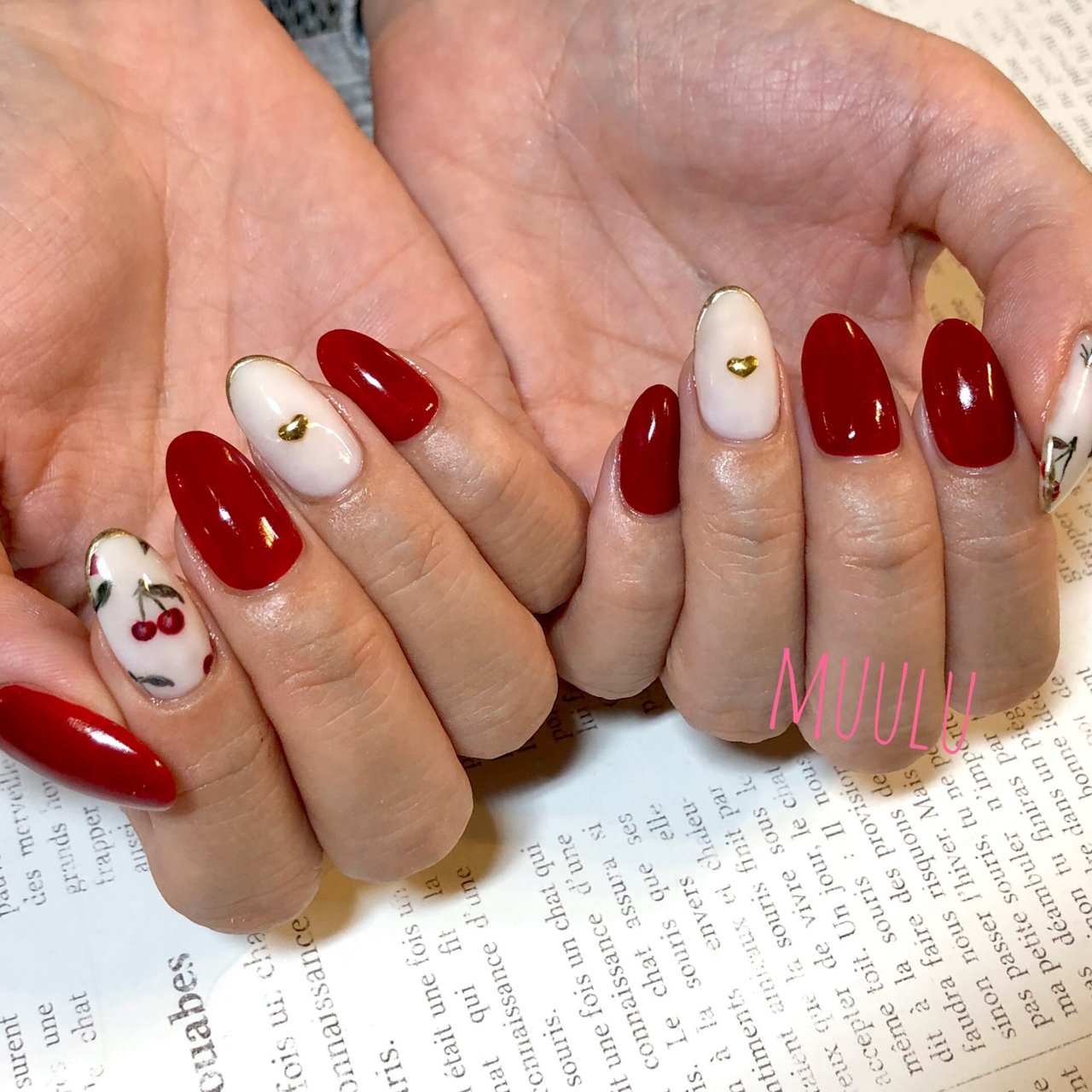 春 オールシーズン パーティー ハンド シンプル Nailsalon Muuluのネイルデザイン No ネイルブック