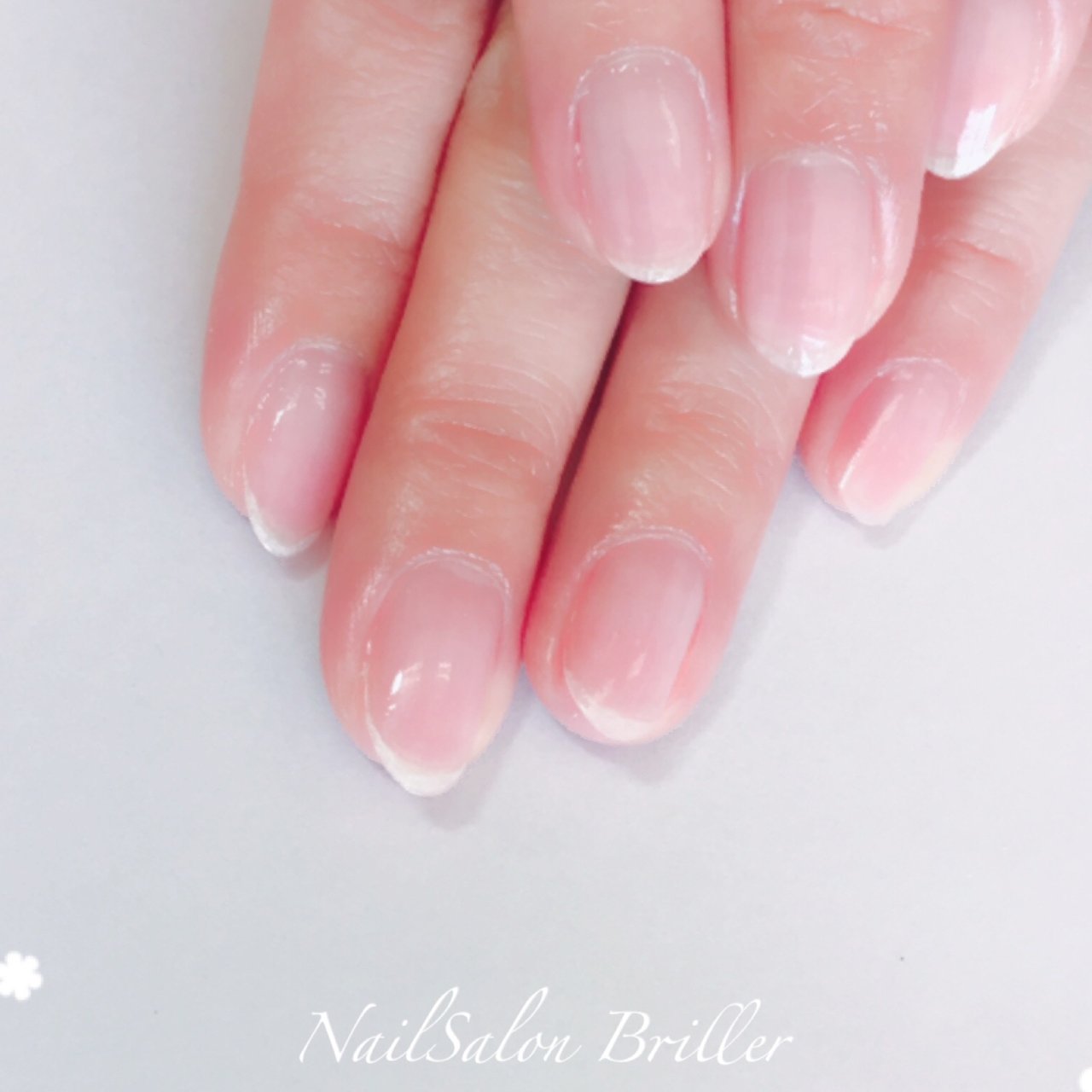 オールシーズン ハンド シンプル ショート クリア Nailsalon Briller ｰネイルサロン ブリエｰのネイル デザイン No ネイルブック