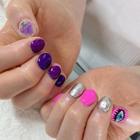 目ん玉のネイルデザイン ネイルブック
