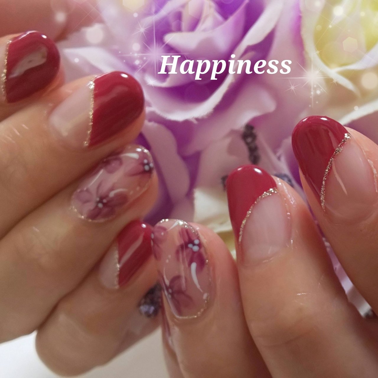 オールシーズン 旅行 オフィス デート ハンド Nail Salon Happinessのネイルデザイン No ネイルブック