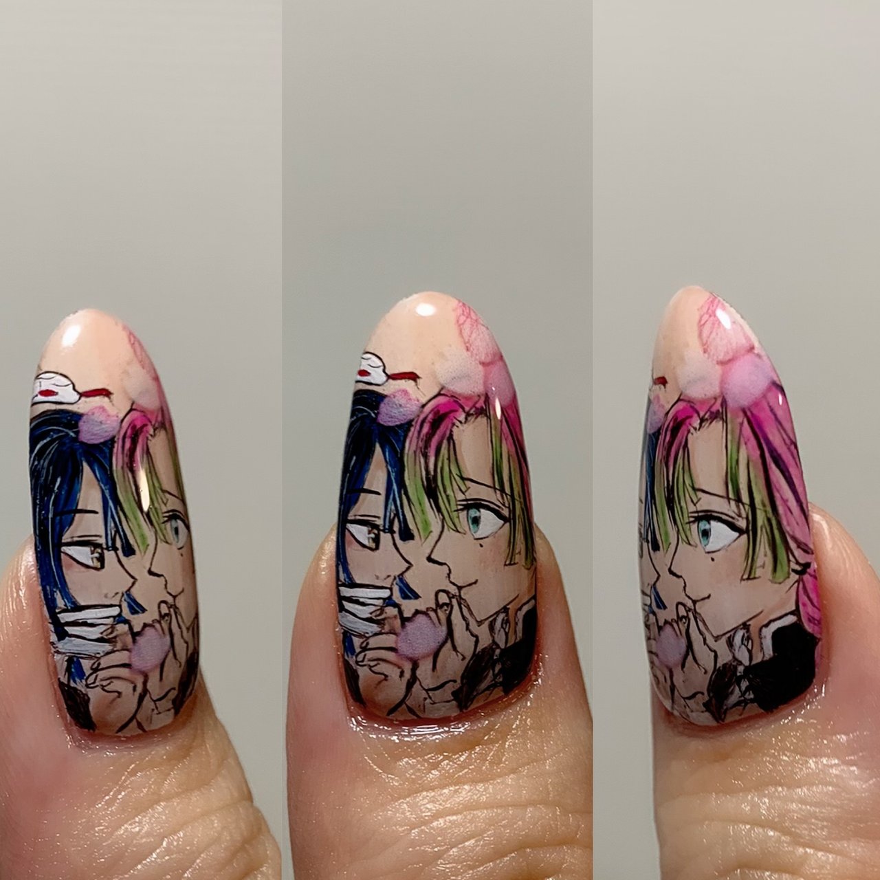 ハンド 痛ネイル キャラクター セルフネイル Bijou Nailのネイルデザイン No ネイルブック