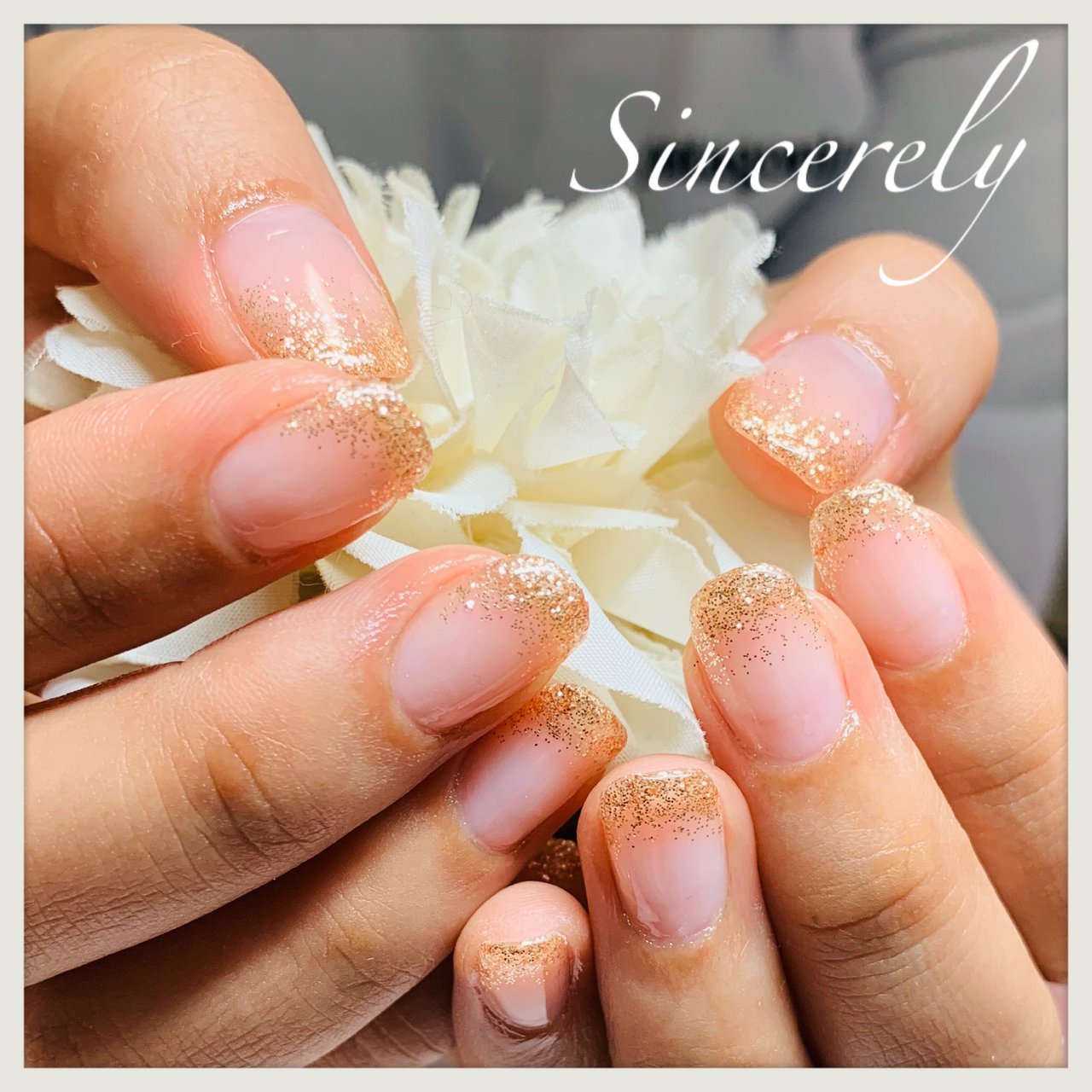春 オールシーズン オフィス デート ハンド Sincerelyのネイルデザイン No ネイルブック