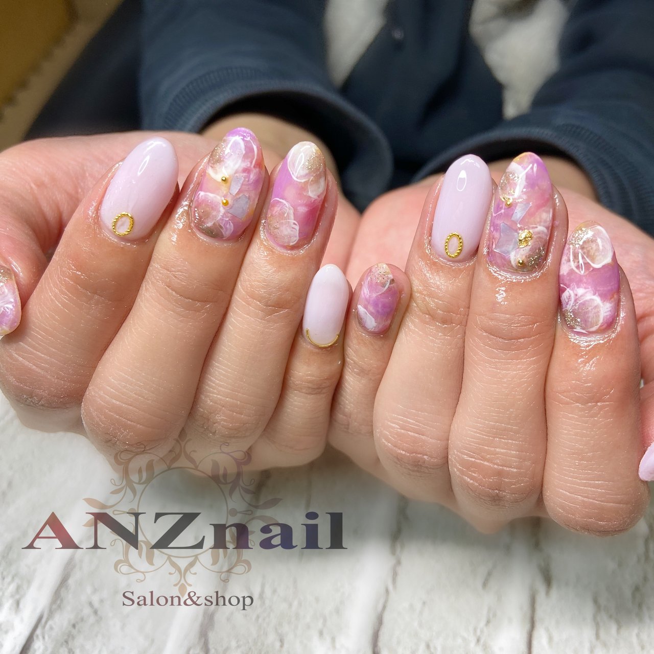 春 夏 浴衣 デート ハンド Anznail 旭川市ネイルサロン ネイリストあんず のネイルデザイン No ネイルブック