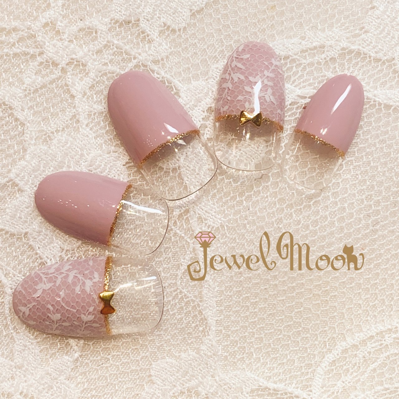 春 夏 オールシーズン オフィス ハンド Jewel By Lipsのネイルデザイン No ネイルブック