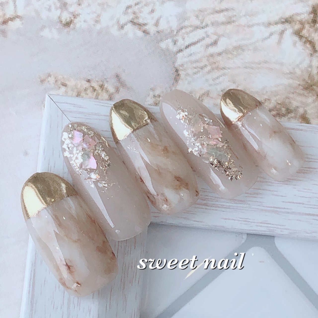 春 夏 オールシーズン ハンド シンプル Sweetネイル スクールのネイルデザイン No ネイルブック