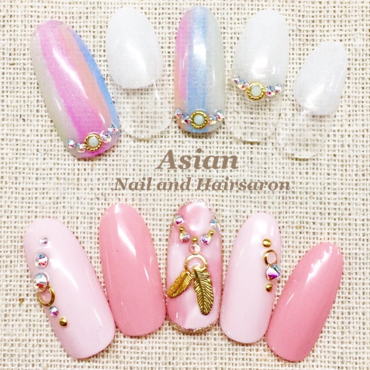 春 夏 デート 女子会 ハンド Nailsalon Asianのネイルデザイン No ネイルブック