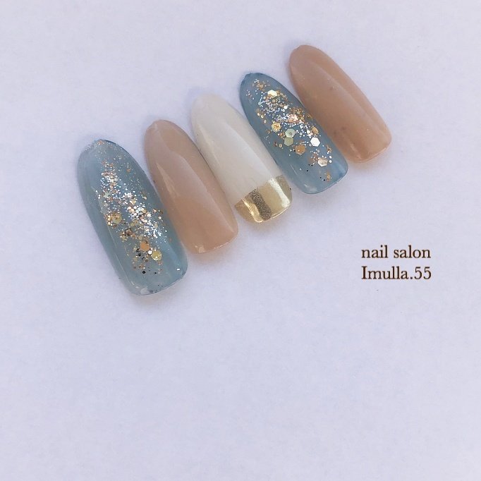 春 夏 海 リゾート ハンド Nail Salon Imulla 55のネイルデザイン No ネイルブック