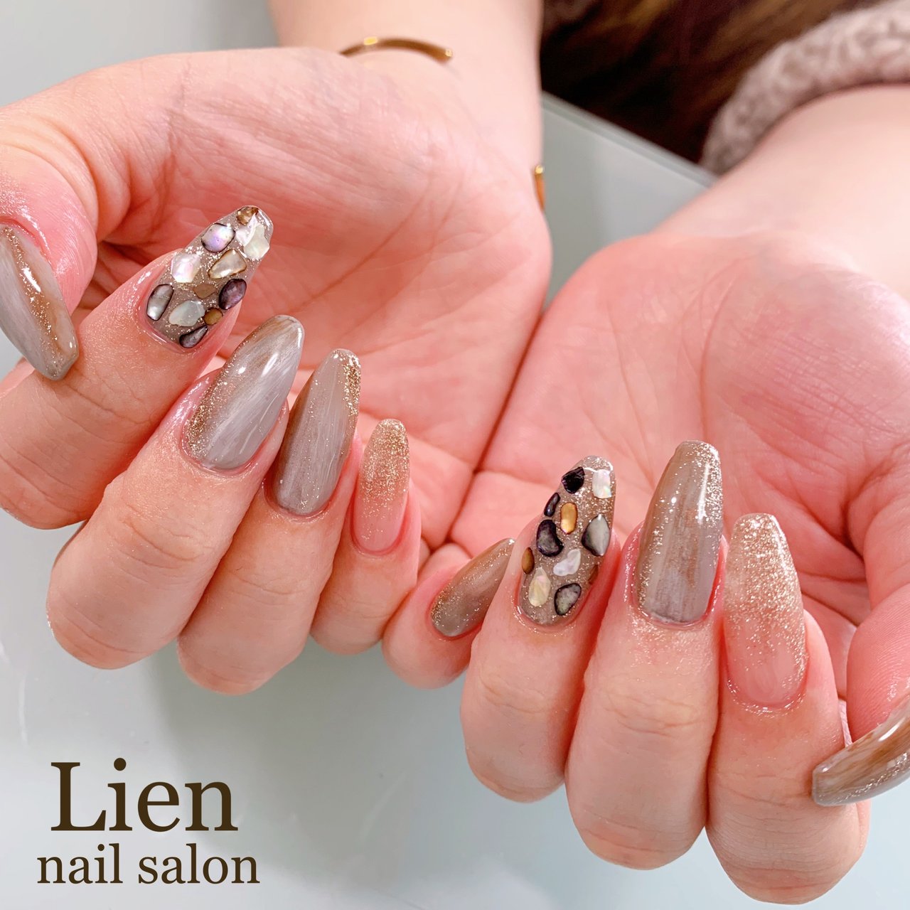 春 夏 秋 オールシーズン ハンド Nailsalonlienのネイルデザイン No ネイルブック