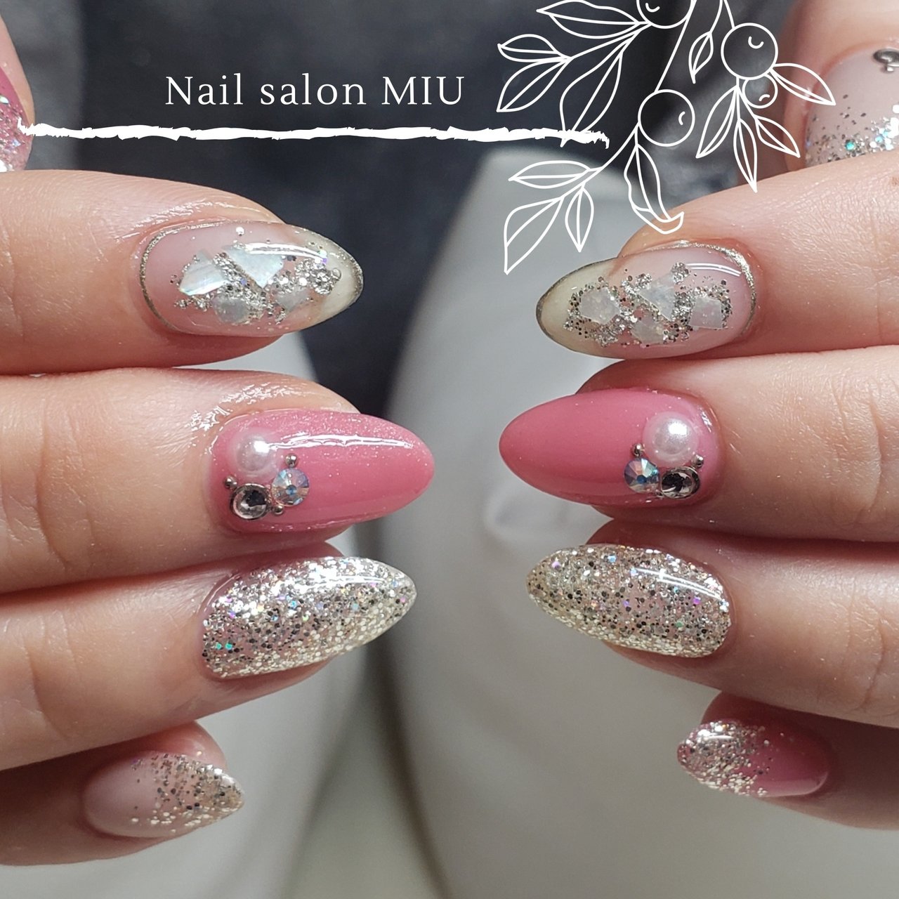 オールシーズン ハンド ジェル お客様 Tokuhara Nail Salon Miu のネイルデザイン No ネイルブック