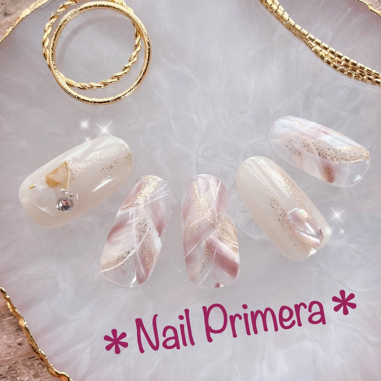 春 オールシーズン オフィス デート ハンド Nail Primeraのネイルデザイン No ネイルブック