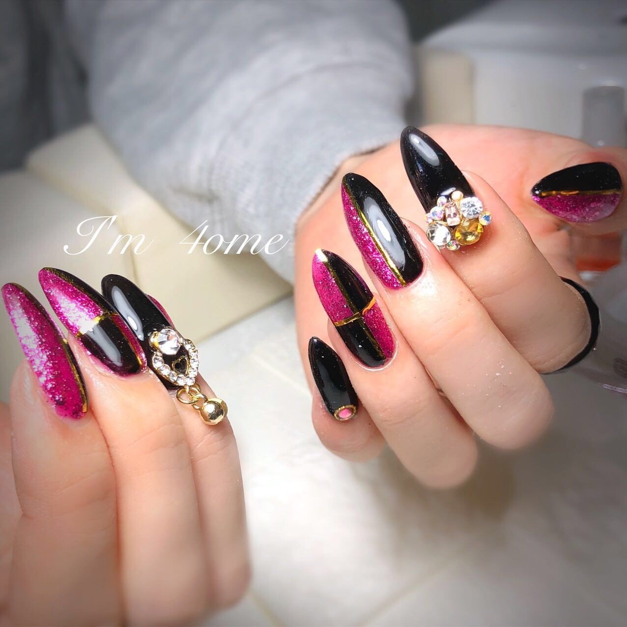 オールシーズン 成人式 ライブ 女子会 ハンド Hitomiのネイルデザイン No ネイルブック